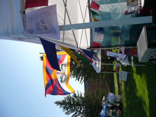 Flag Just enough breeze to show off our Tibetan colors!
